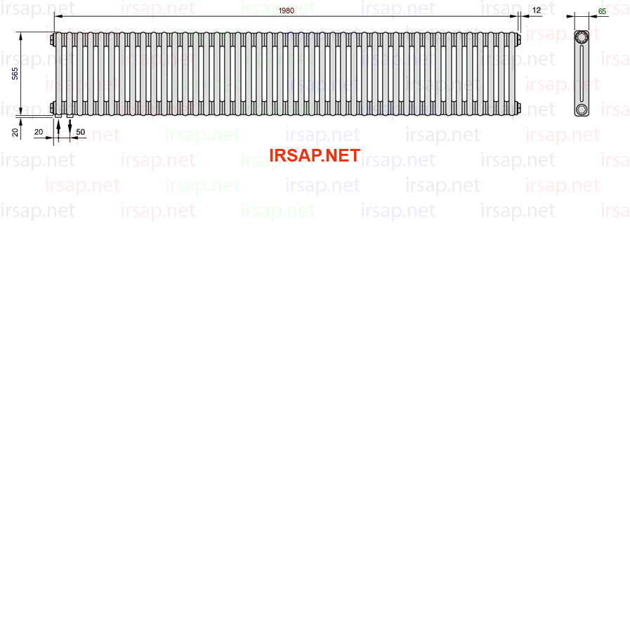 Радиатор IRSAP Tesi 20565/44 T18 CL 01